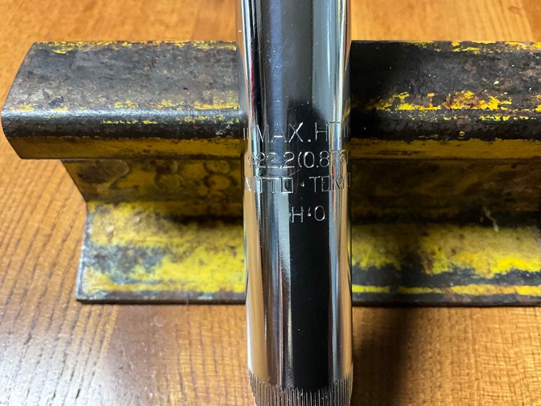 NJS『NITTO』トラック・スチールスレッドステム 80mm