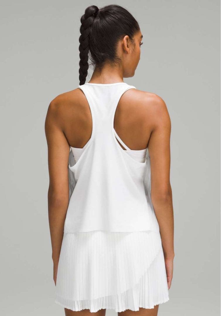 入手困難Lululemon Side Pleats Tennis Tank