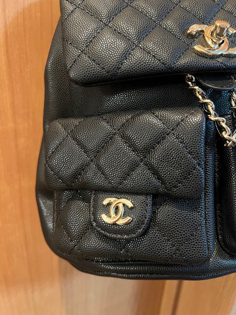 ノベルティ　リュックサック　キルティング　ブラック　シャネル　CHANEL 新品