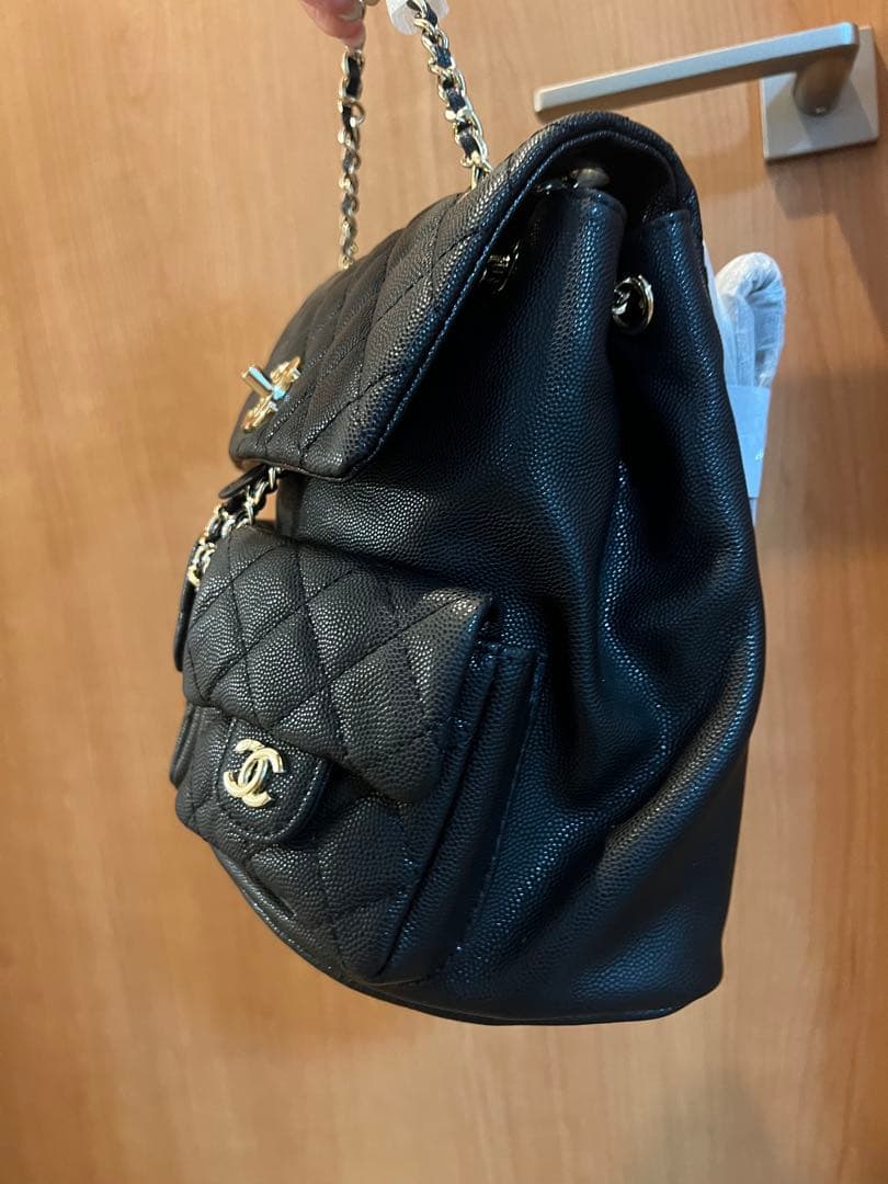 ノベルティ　リュックサック　キルティング　ブラック　シャネル　CHANEL 新品