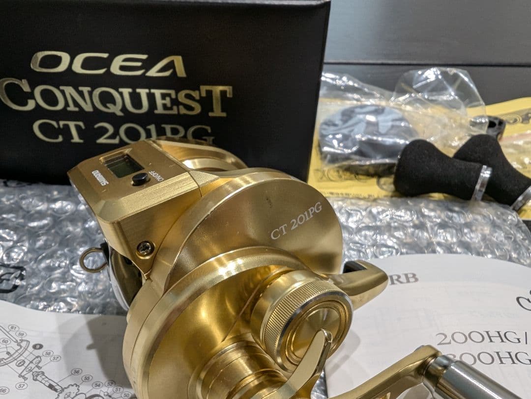 リール SHIMANO OCEA CONQUEST CT 201PG