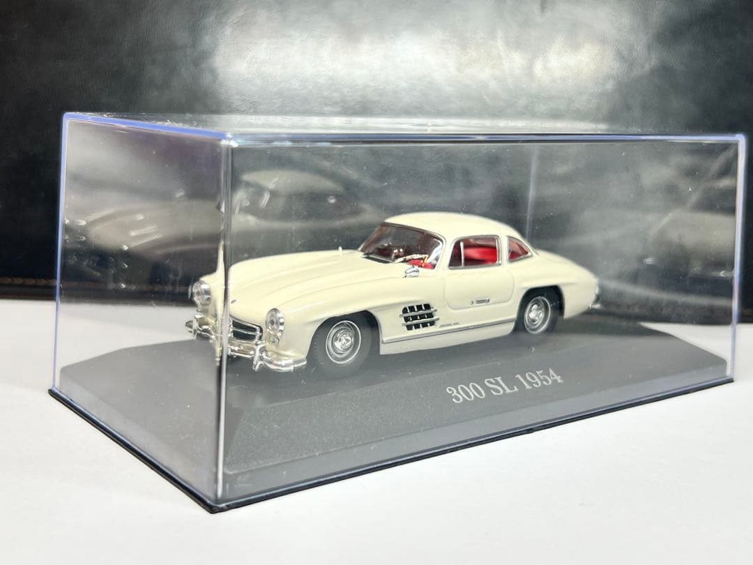 名車300 SL 1954 ホワイト ミニカー1/43