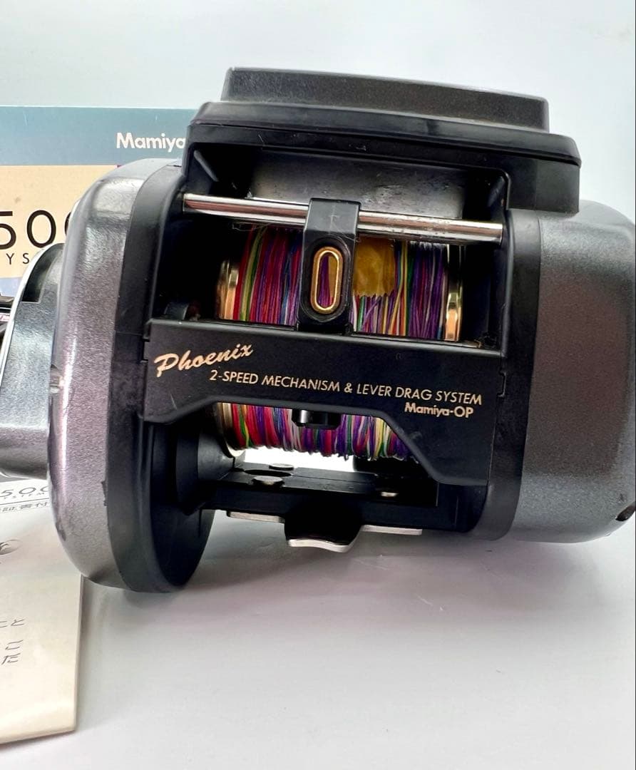 マミヤオーピー フェニックスLD-5500 デジタルカウンター 船用リール