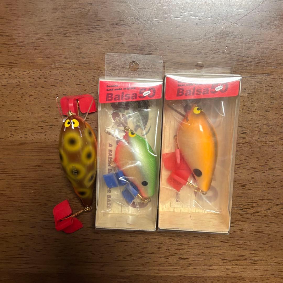 バルサ50 ルアー 4個セット
