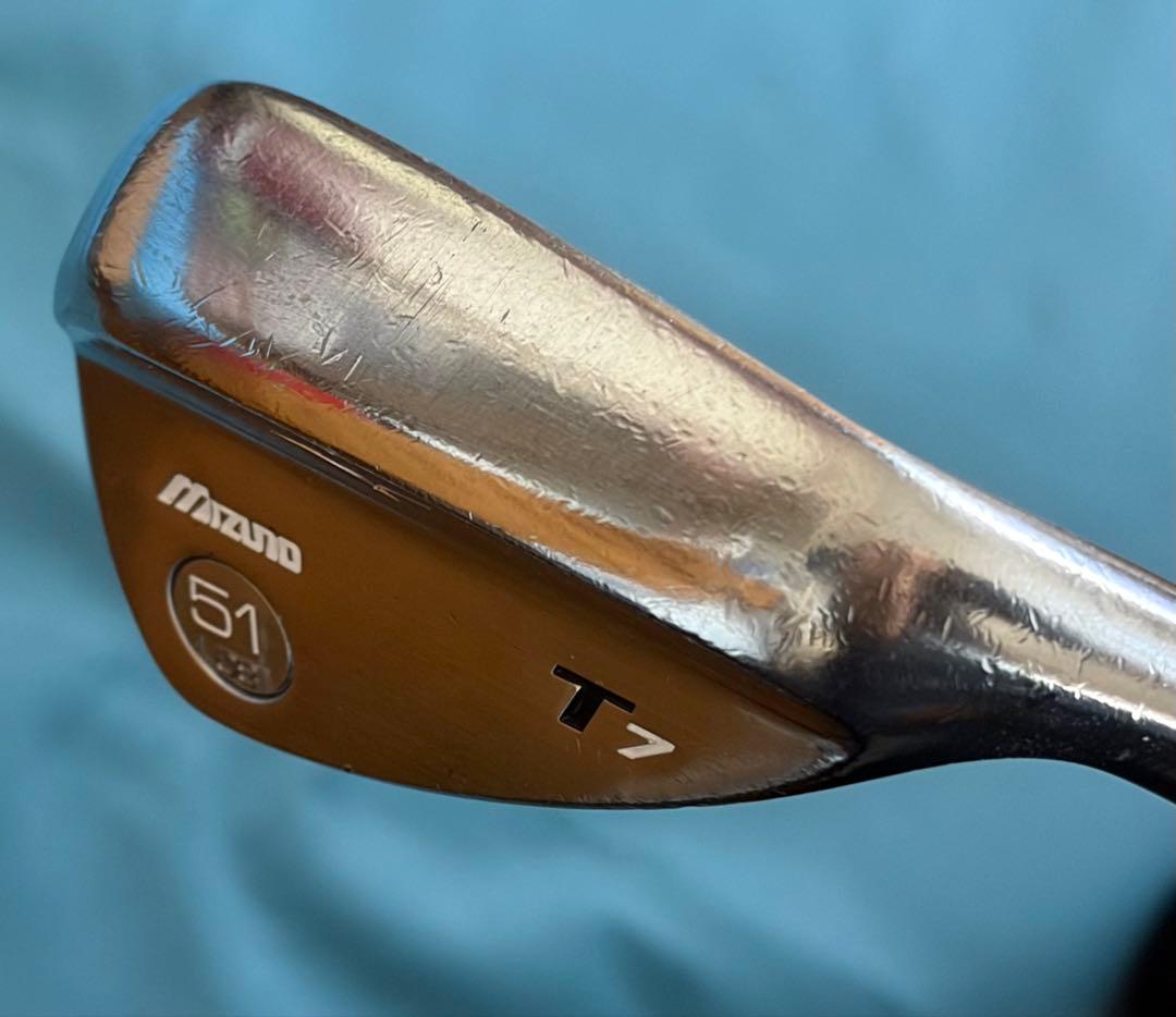 MCI 80 R シャフト、Mizuno T7 51度アイアン