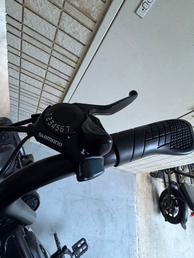 電動アシスト自転車 ブラック 引き取り限定