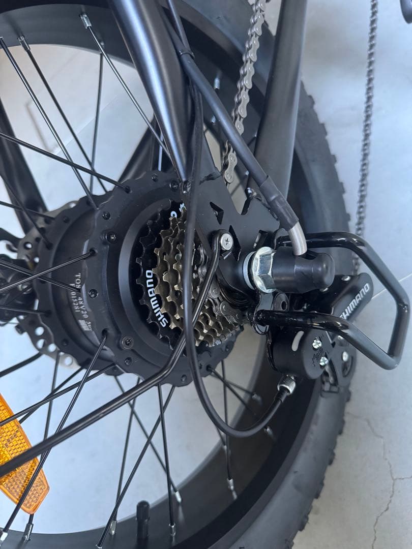 電動アシスト自転車 ブラック 引き取り限定