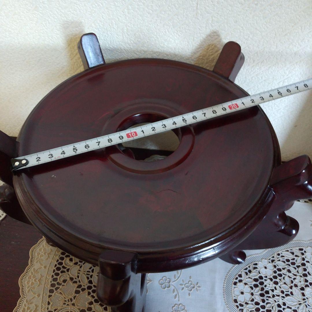 【最終お値下げ】香炉台 唐木 花台 盆栽台 飾台 古美術 古道具 工芸品