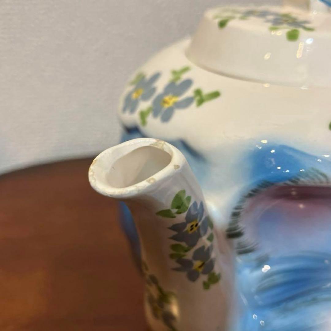 vintage cat teapot miss priss レトロ ヴィンテージ