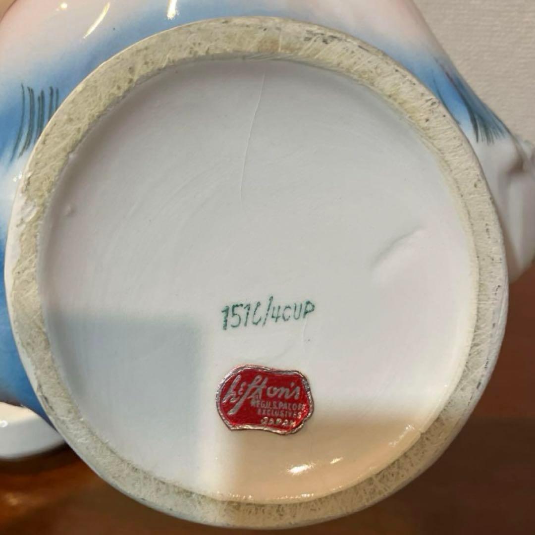 vintage cat teapot miss priss レトロ ヴィンテージ