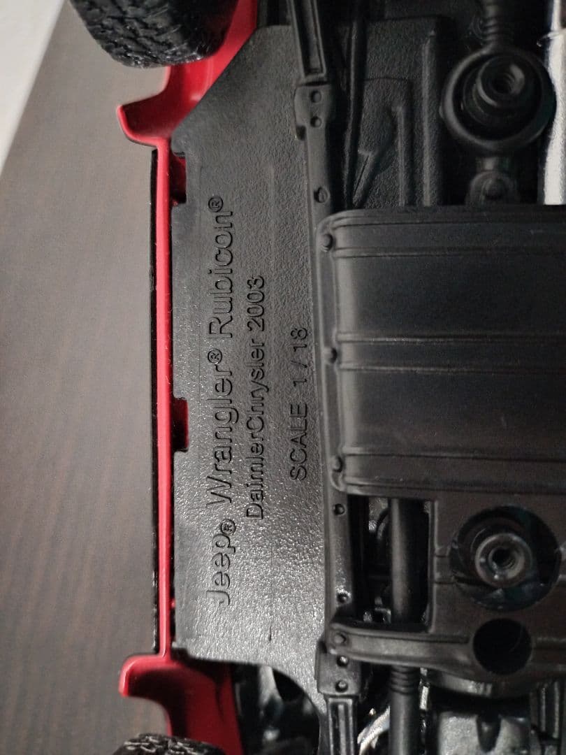 【Jeep】 wrangler rubicon 1/18 maisto製