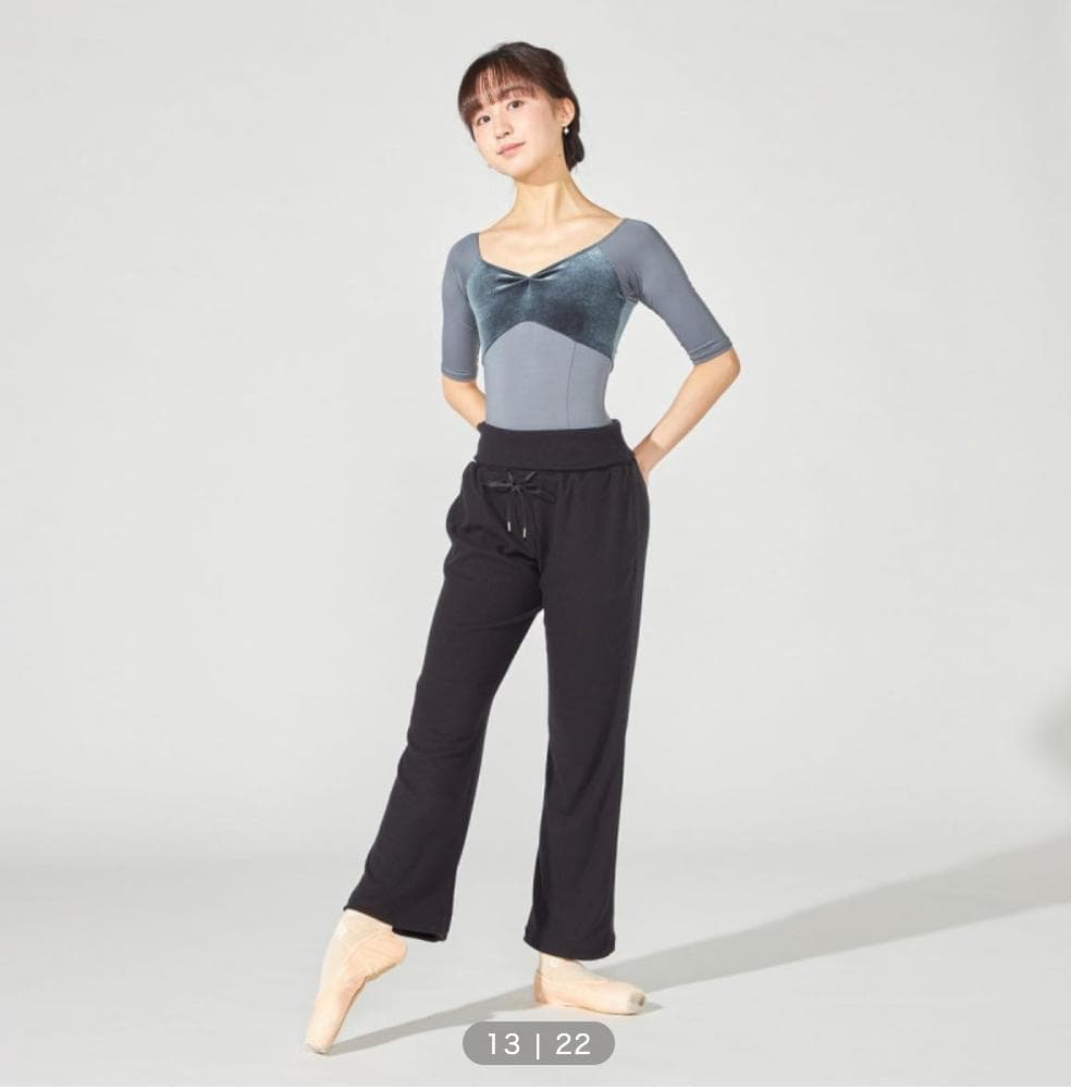チャコット　ロングパンツ　ブラック【新品未使用・タグ付き】