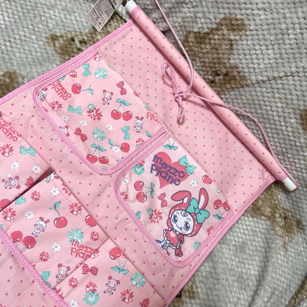 メゾピアノ mezzopiano ベリエちゃん ピンク ウォールポケット