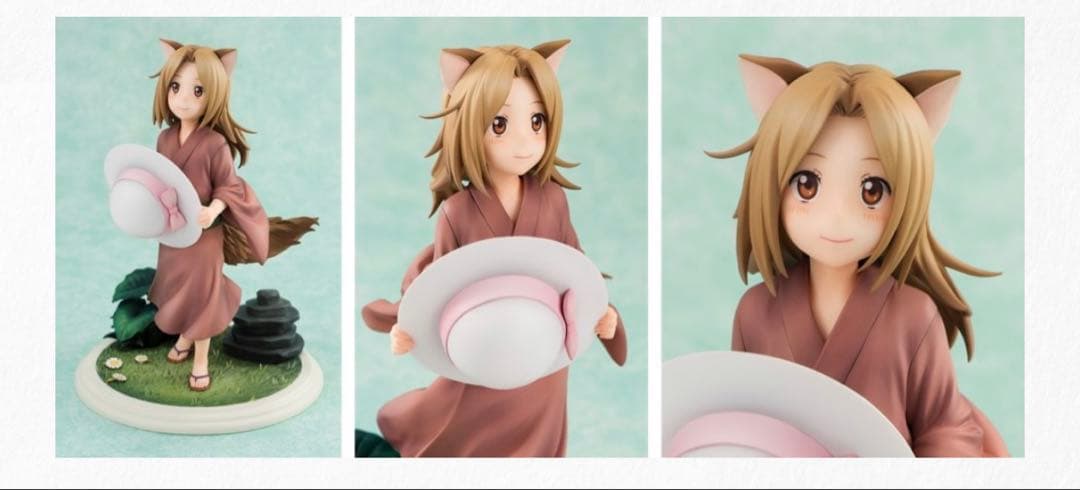 〚希少・未開封品〛子狐 夏目友人帳 1/7 フィギュア リボルブ REVOLVE