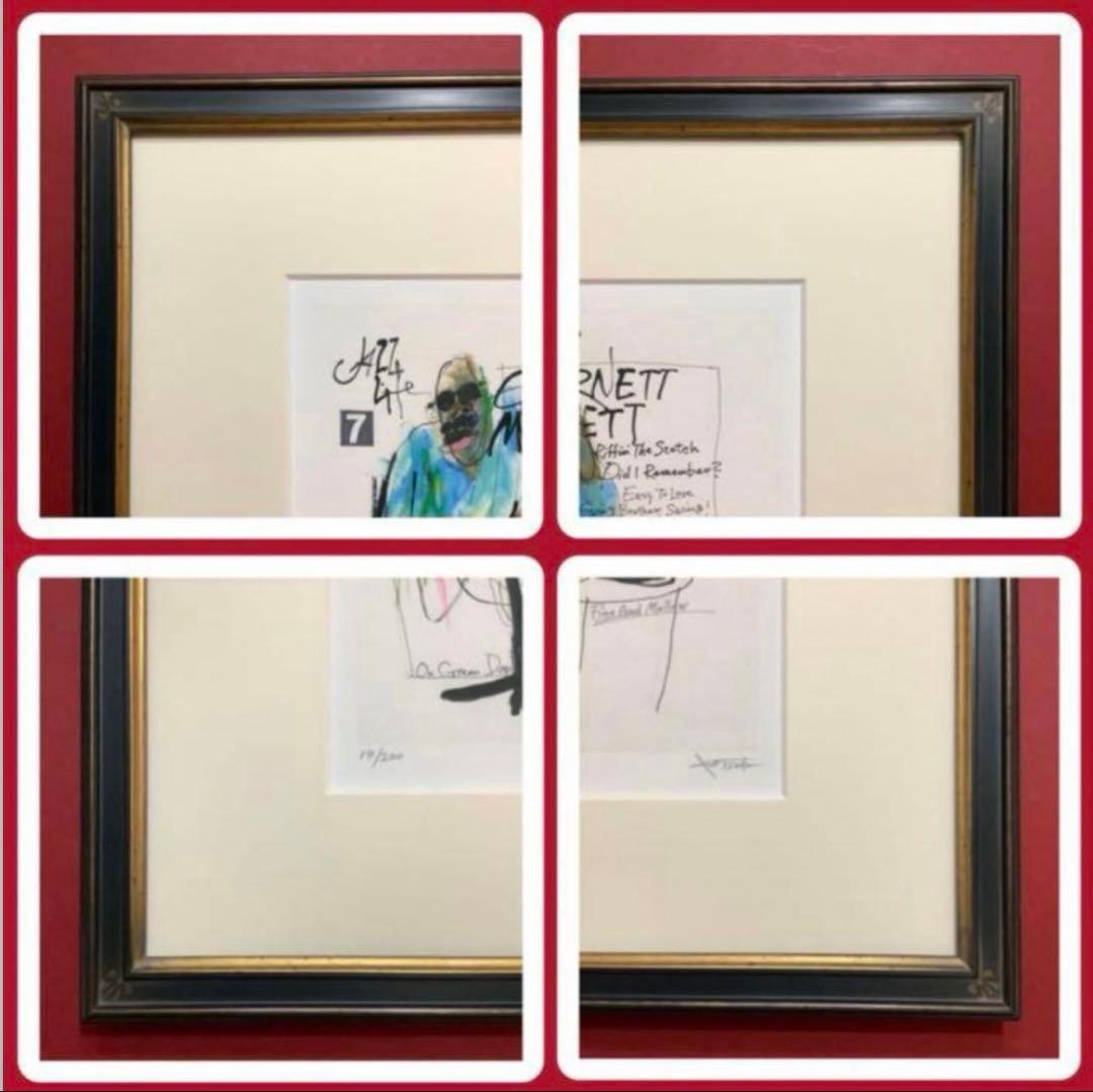 絵画・額縁・版画・津田耕・playⅪ・JAZZシリーズ・美術品・インテリア・雑貨