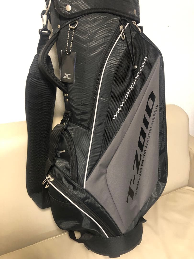 【新品未使用】MIZUNO ミズノ ゴルフバッグ キャディバッグ T-ZOID