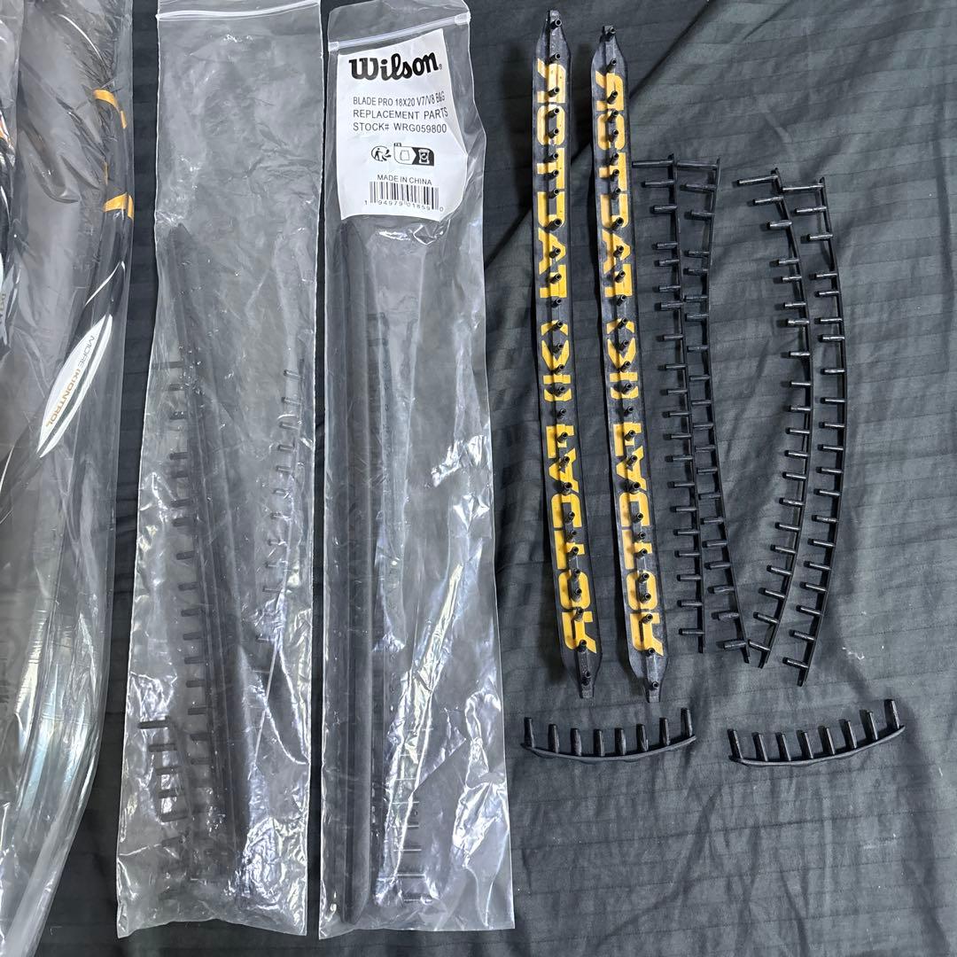 プロストックWilson H22 レアペイント未使用品　2本+専用グロメット4本