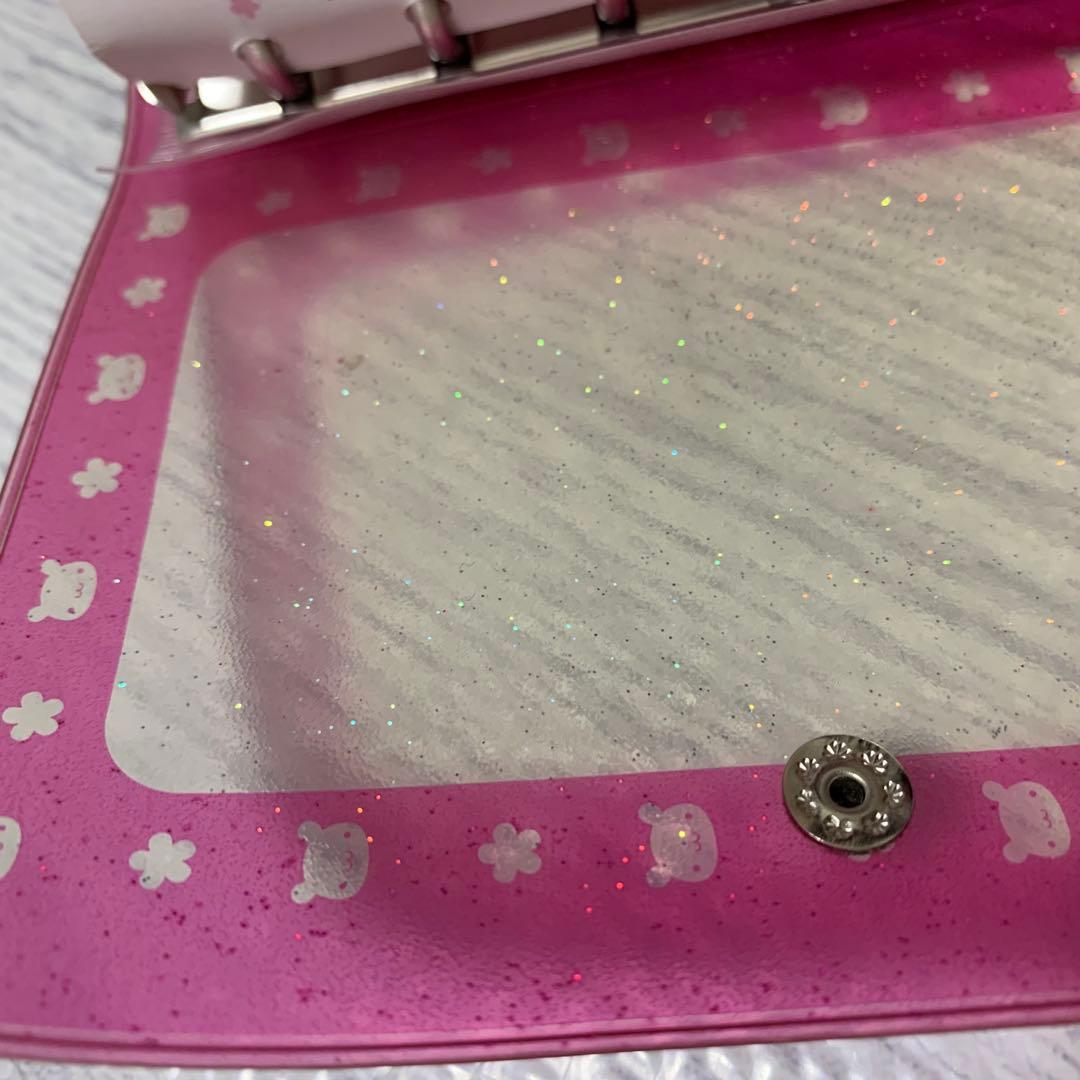 平成レトロ　当時　うさぎの天然水　シールバインダー　レア