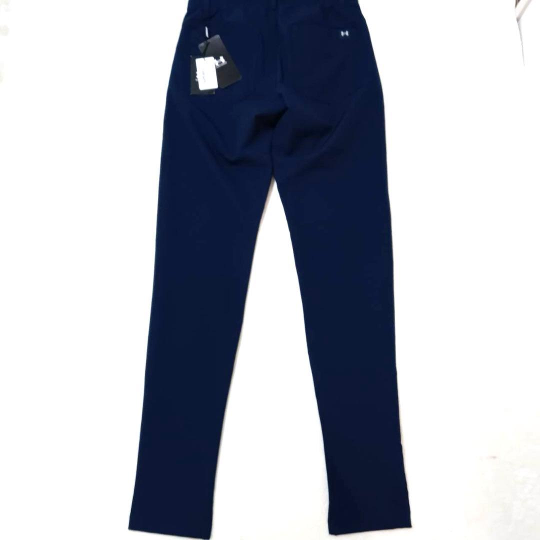 【新品】UNDERARMOUR　GOLFメンズパンツMネイビー4WAYストレッチ