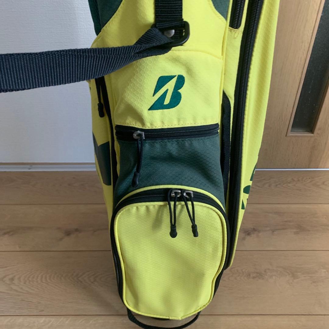 ブリヂストン CBG77U キャディバッグ TOUR B イエロー×グリーン