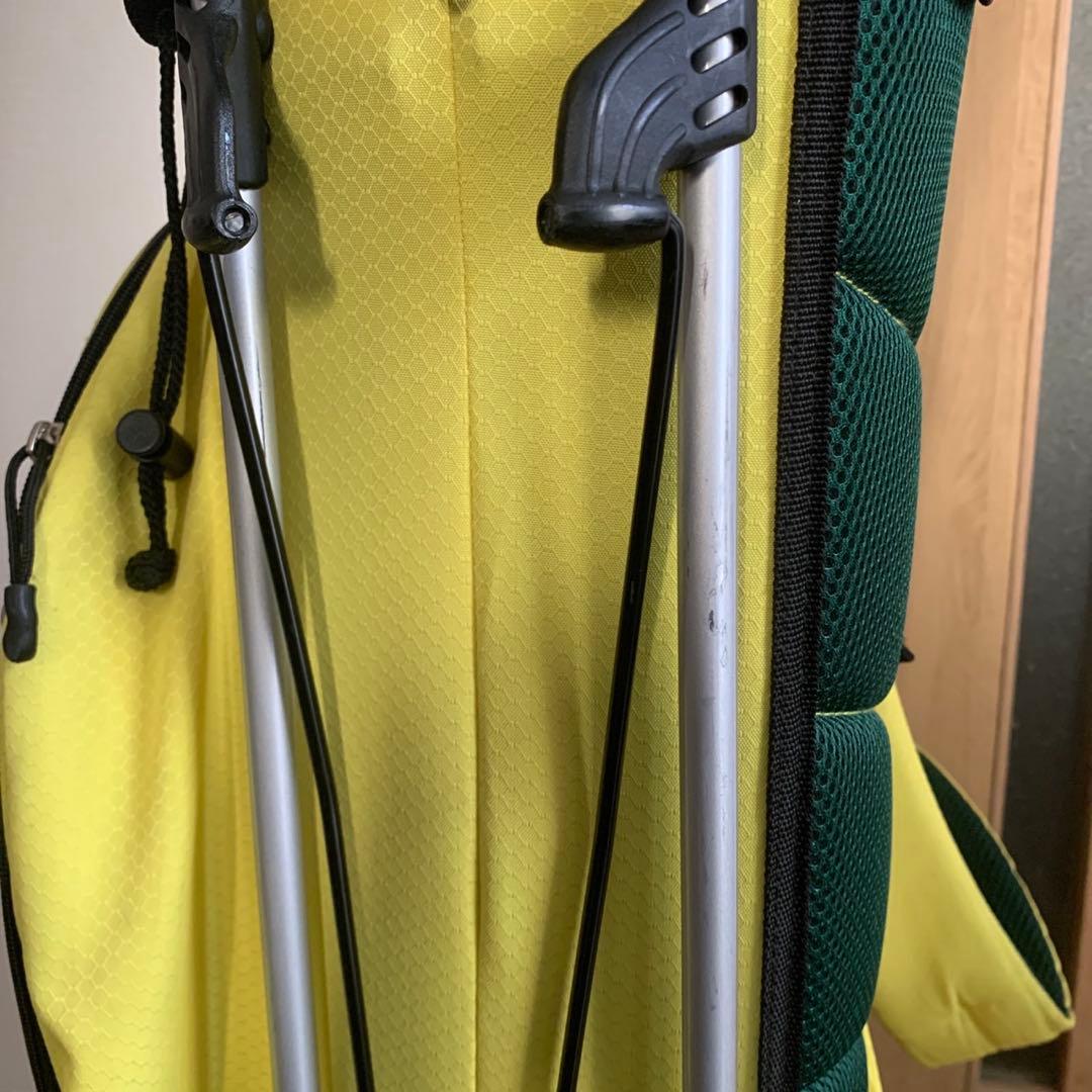 ブリヂストン CBG77U キャディバッグ TOUR B イエロー×グリーン
