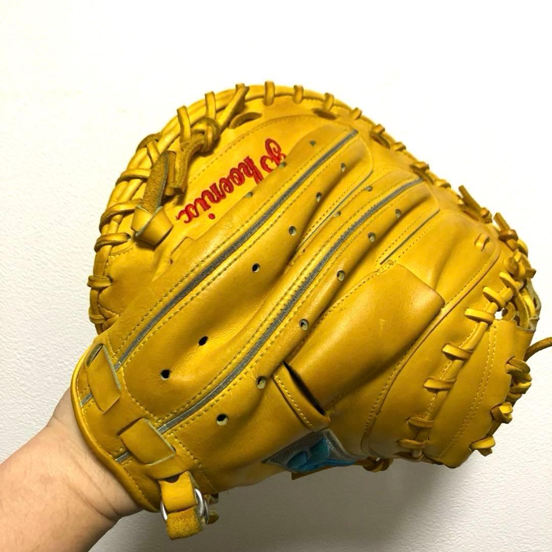 グロム オーダー 硬式 極美品 型抜群 硬式 キャッチャーミット