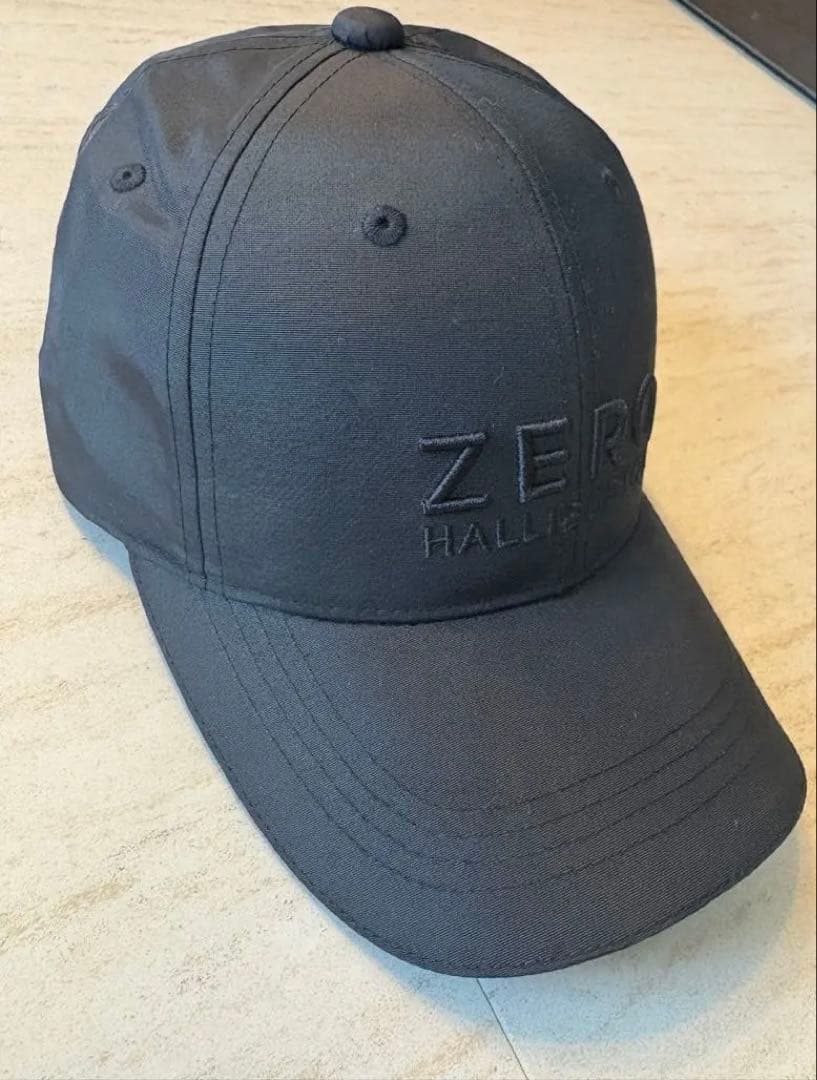 新品完売品　黒　ゼロハリZEROHALLIBURTON ブラックキャップ ゴルフ