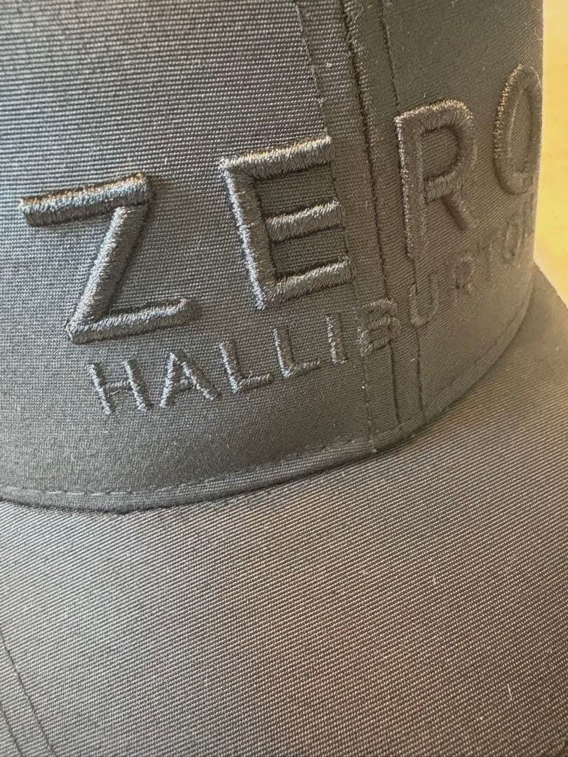 新品完売品　黒　ゼロハリZEROHALLIBURTON ブラックキャップ ゴルフ