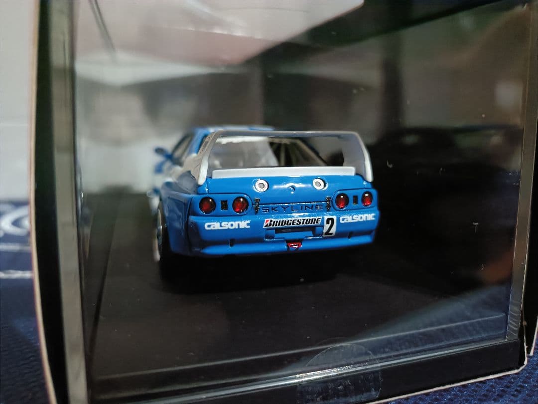 ミニカー CALSONIC SKYLINE GT-R 1993.May Fuji HPI
