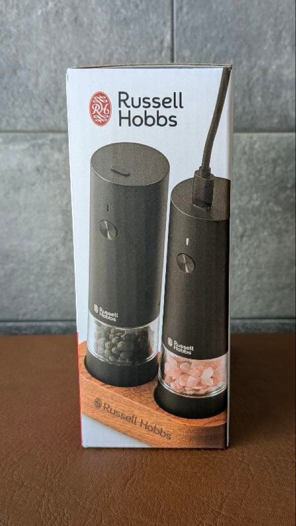 ラッセルホブス Russell Hobbs電動 充電式ミル ミニ2本7942JP