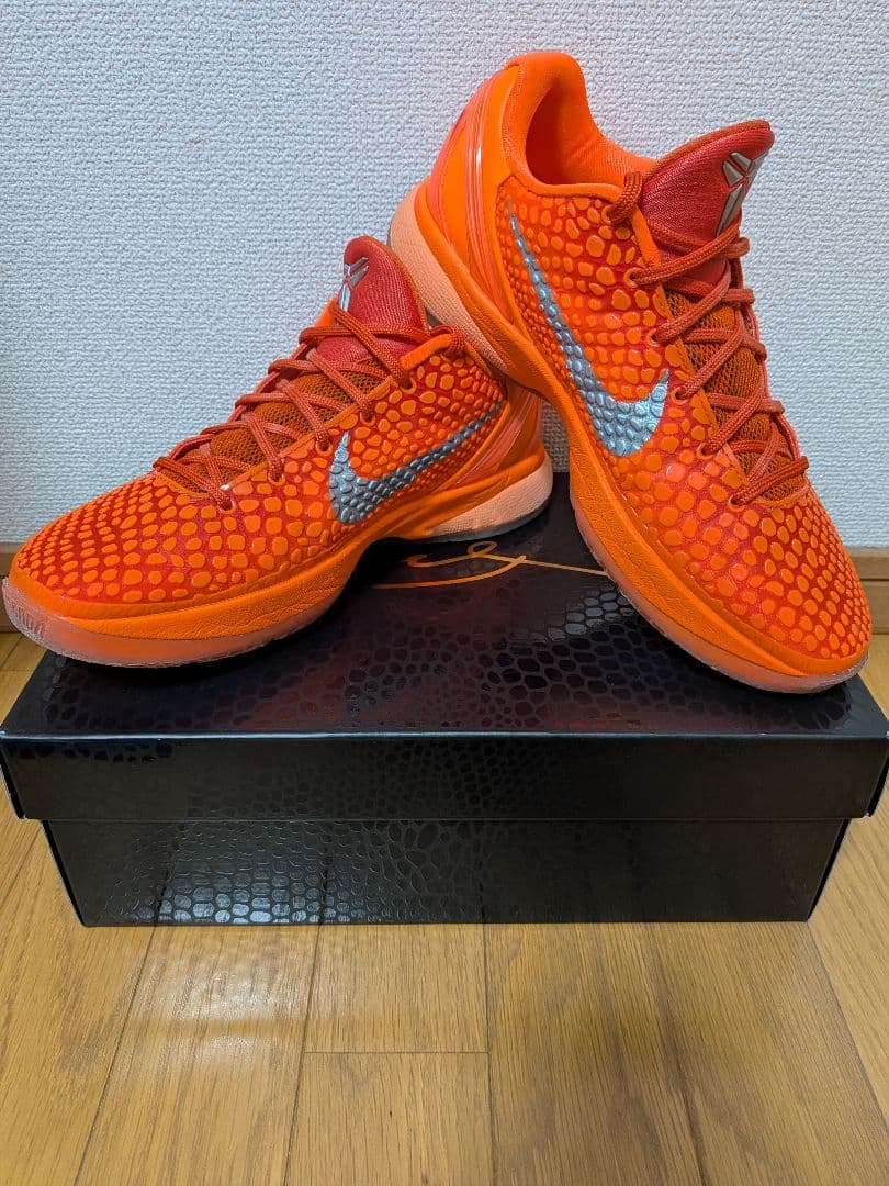 ナイキコービー6プロトロトータルオレンジ NIKEKobe6PROTRO