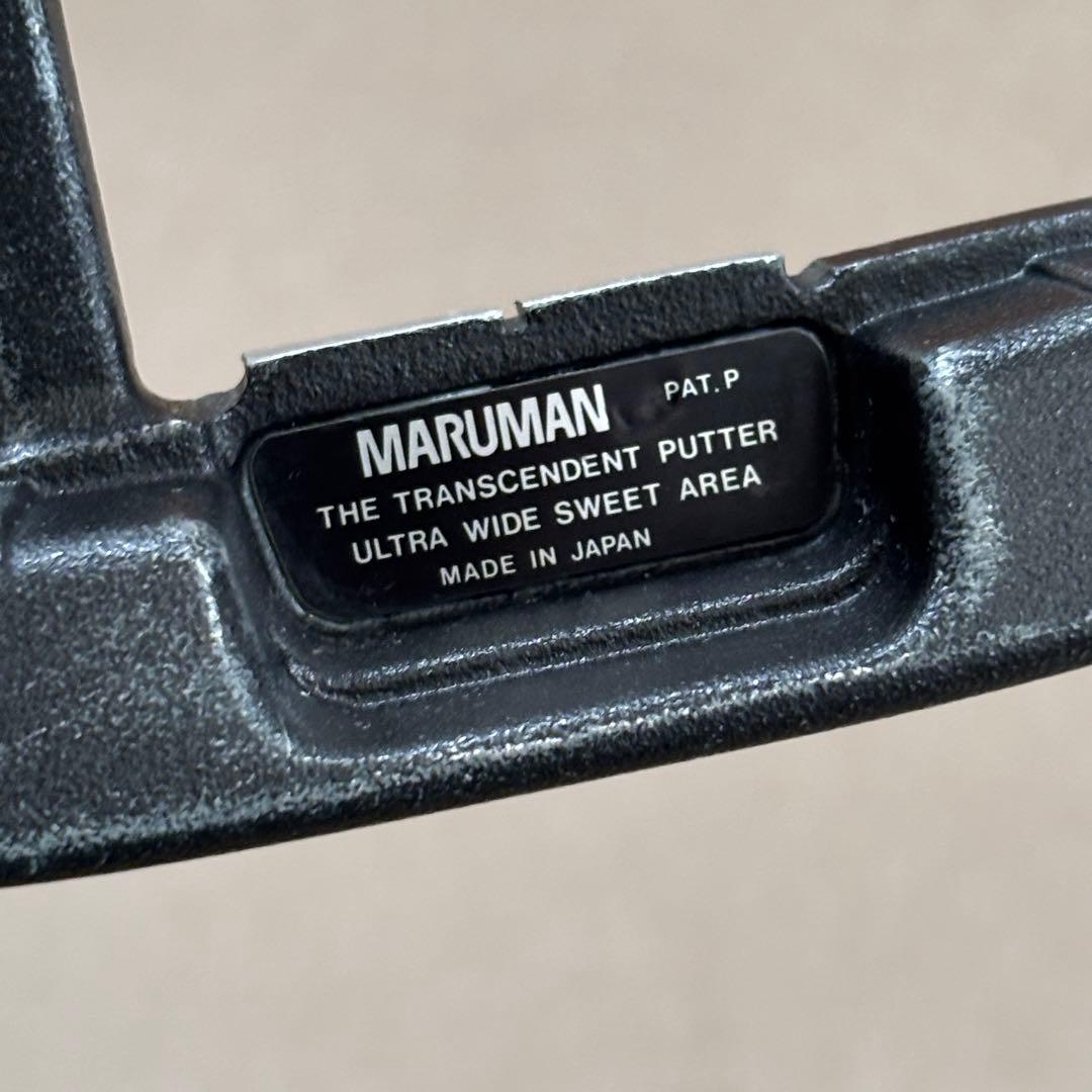 希少 日本製 カーボン フェイス面 マルマン パター maruman 35インチ