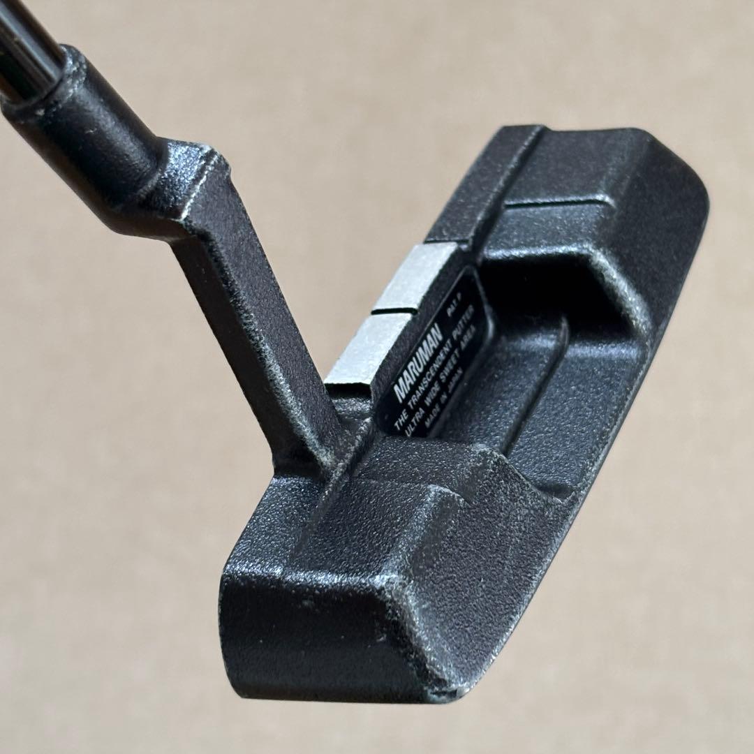 希少 日本製 カーボン フェイス面 マルマン パター maruman 35インチ