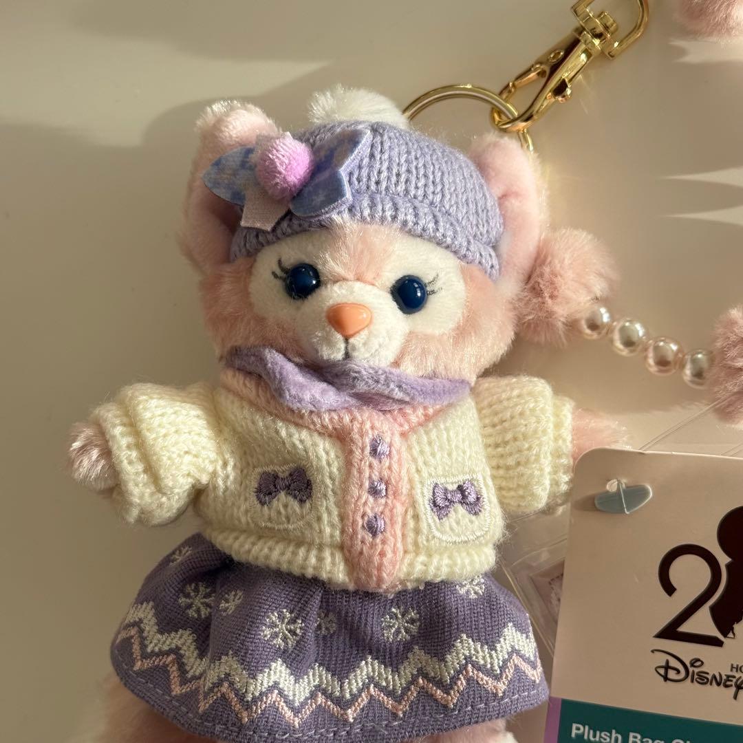 【香港ディズニー】顔厳選 クリスマス リーナベル ぬいぐるみチャーム 激レア商品