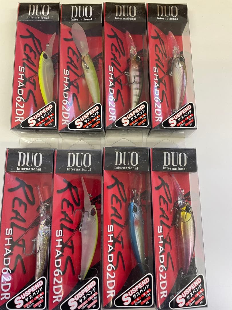 DUO デュオ　レアリスシャッド　62DR SP 8セット ルアーセット