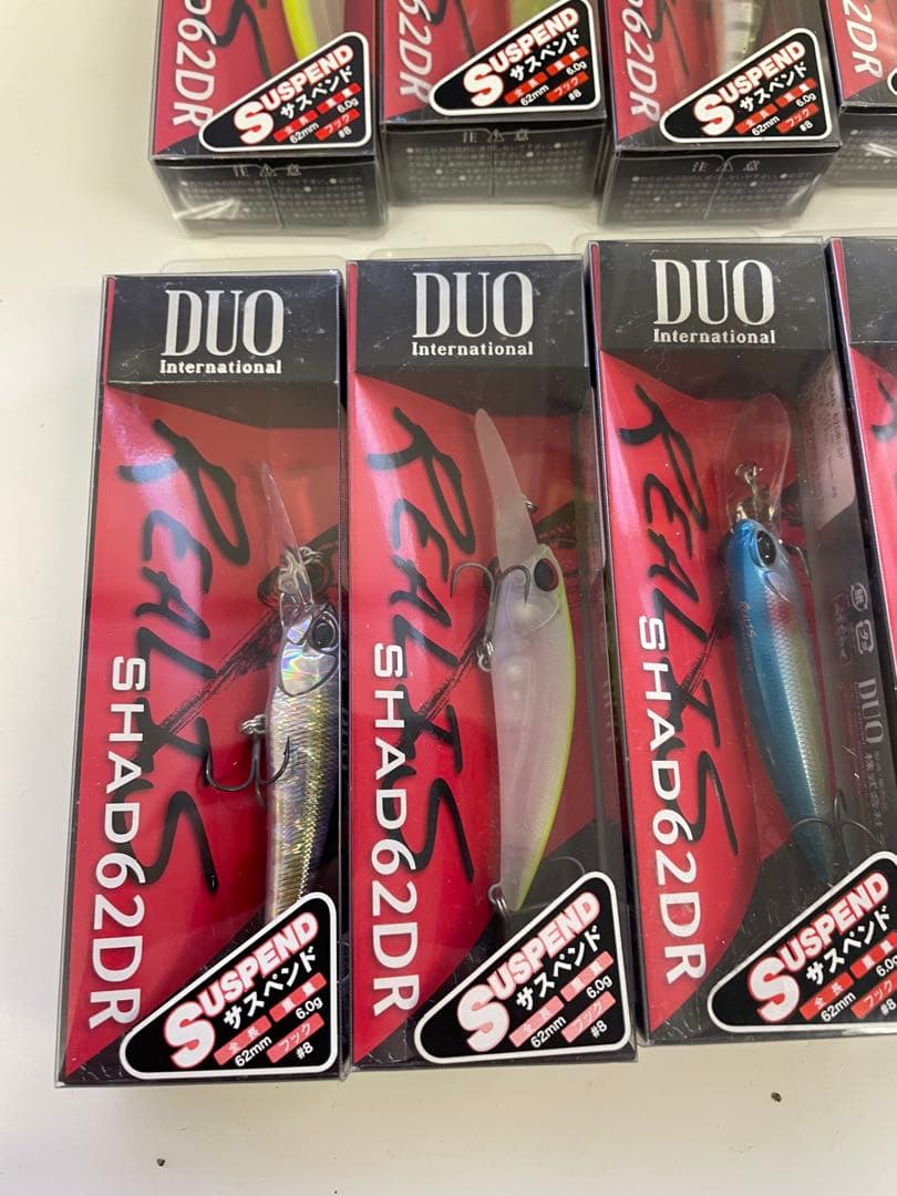 DUO デュオ　レアリスシャッド　62DR SP 8セット ルアーセット