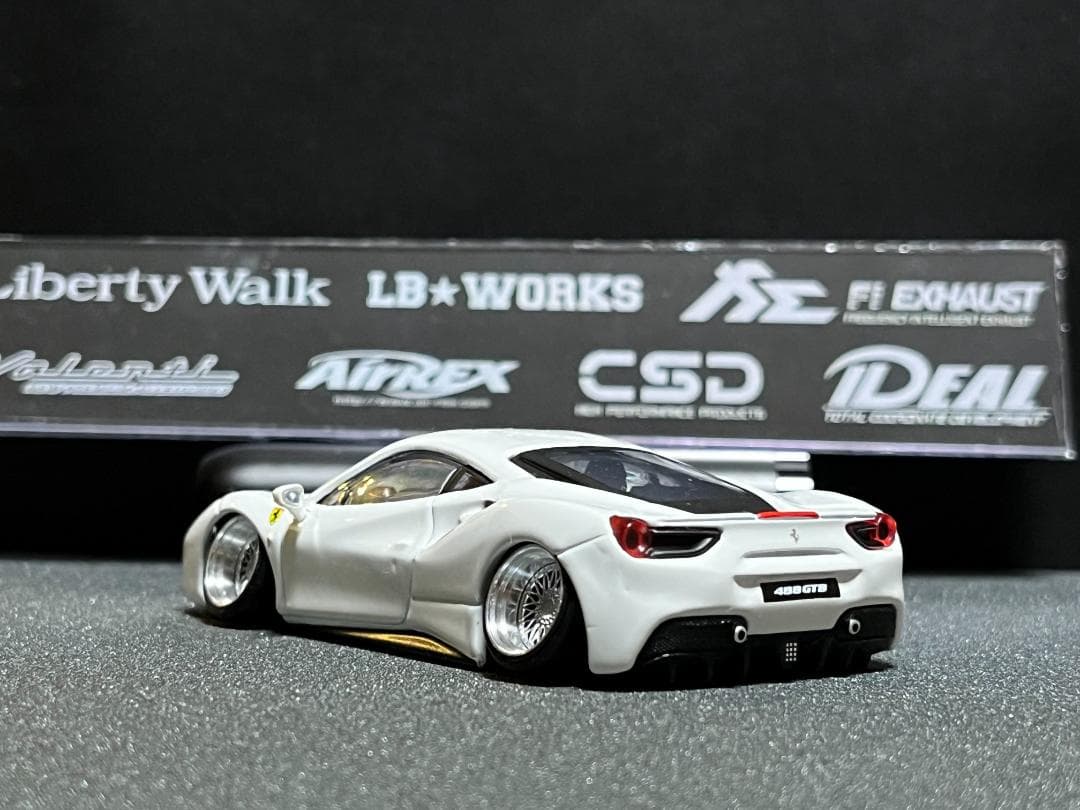 【1/43 カスタム】フェラーリ488 GTB BBS SuperRS風
