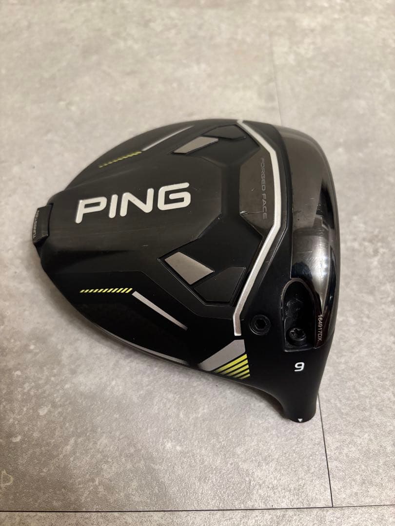 PING G430 MAX 10K 9度 ドライバー ヘッド単品 純正カバー付