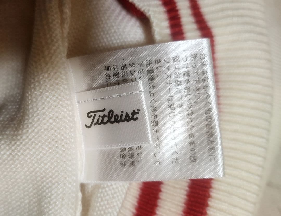 タイトリスト Titleist フルジップ ニットセーター Size LL