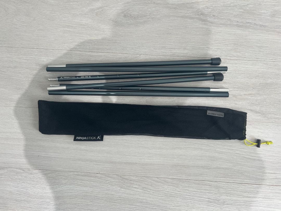 【PAAGOWORKS】NINJA STICK SLタープ設営用ポール 2本組