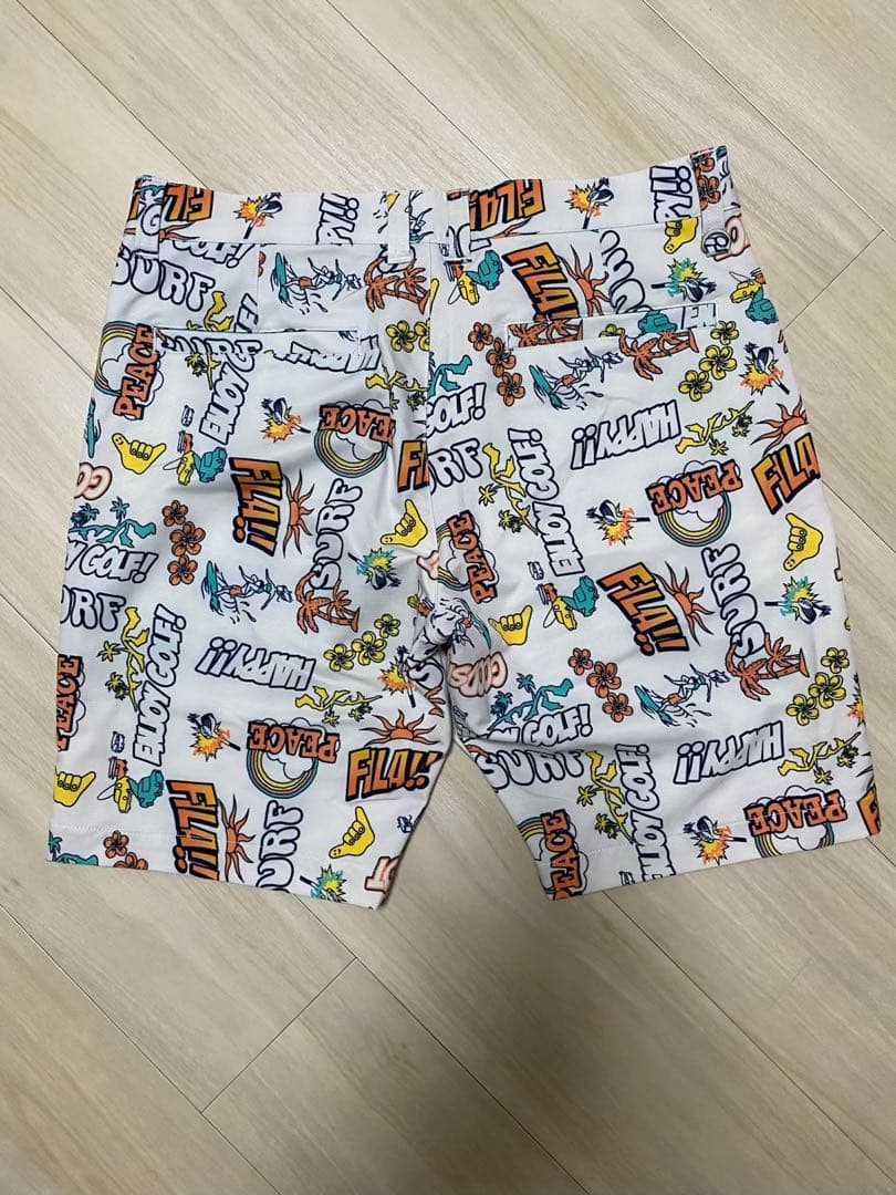 FILA GOLF 半ズボン 82サイズ コミックプリント