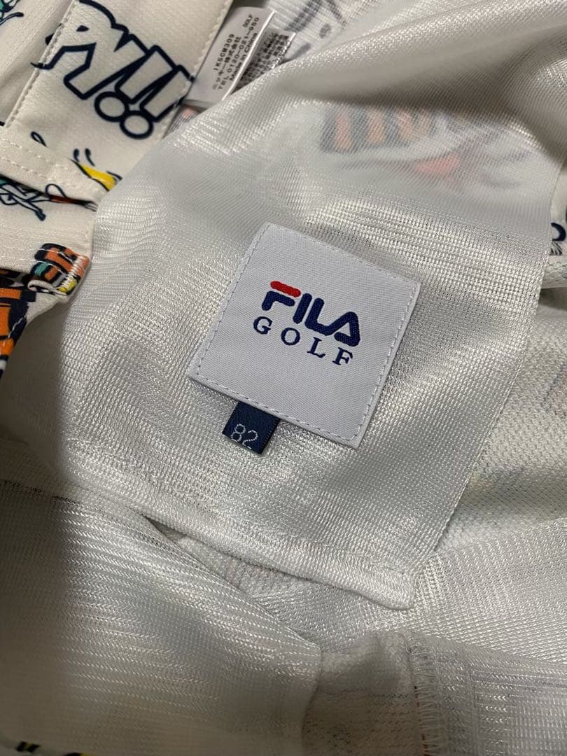 FILA GOLF 半ズボン 82サイズ コミックプリント