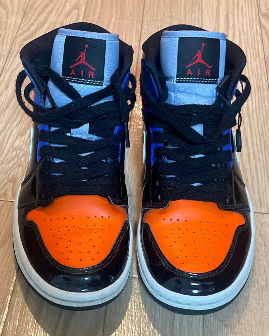 シューズ(女性用) Nike WMNS Air Jordan 1 mid Patent Blend