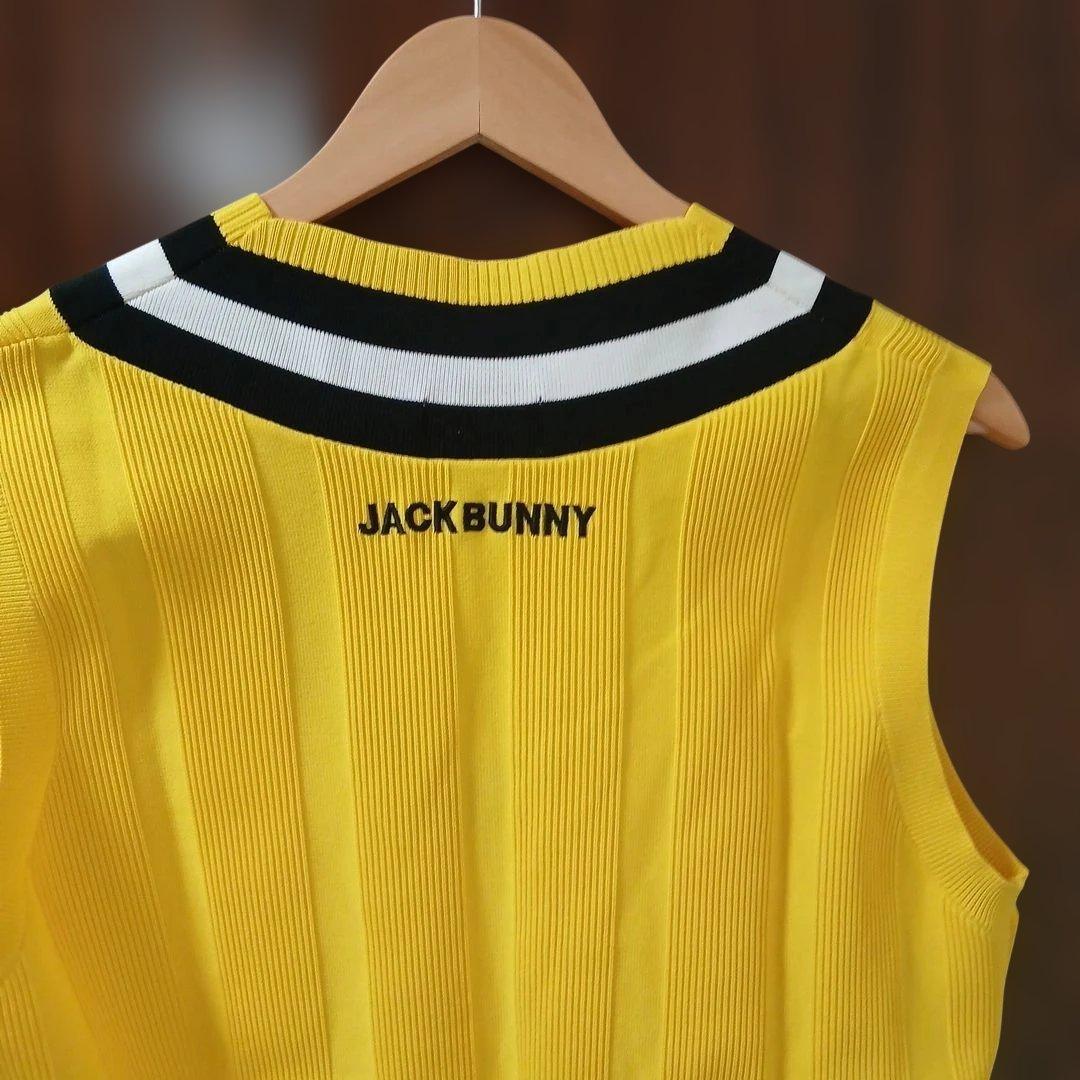 JACK BUNNY イエロー Vネック ベスト サイズ5 新品