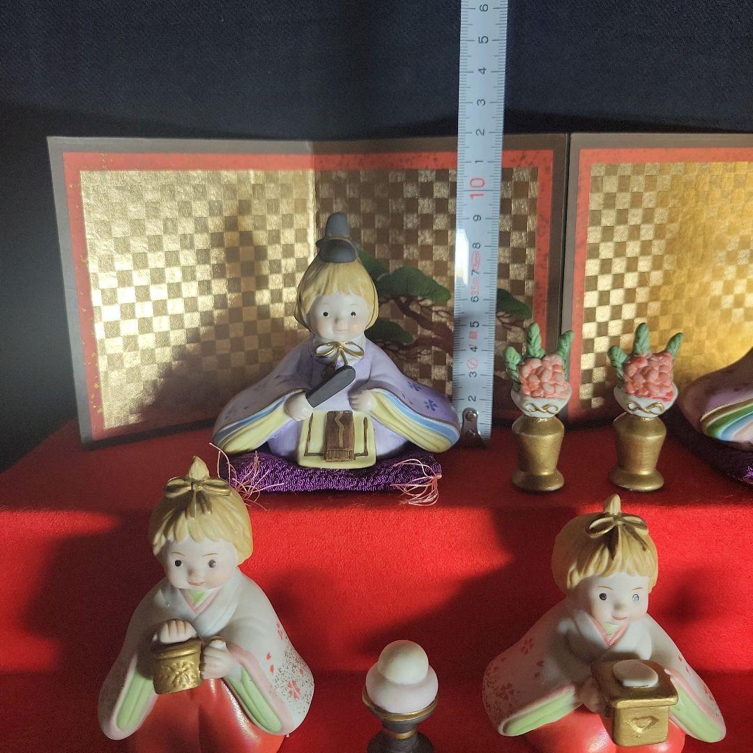 雛人形セット 和collection　陶器製　伝統的デザイン