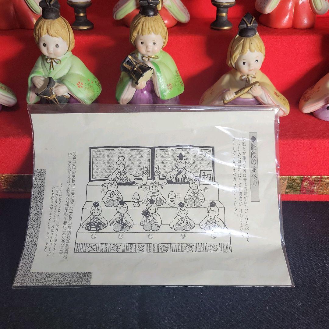 雛人形セット 和collection　陶器製　伝統的デザイン