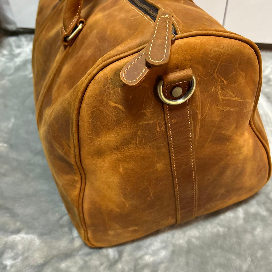 革製ボストンバック　ゴルフバック
