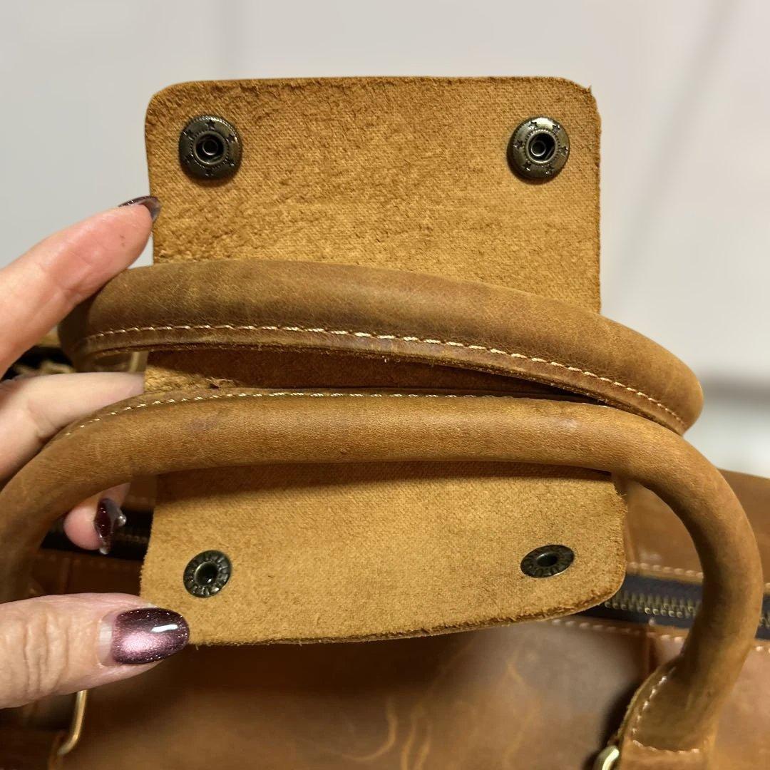革製ボストンバック　ゴルフバック