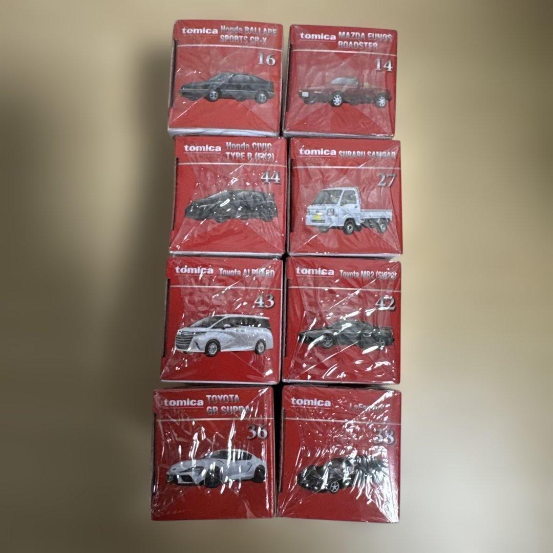 た*し様 トミカプレミアム 発売記念仕様 8台セット　まとめ売り