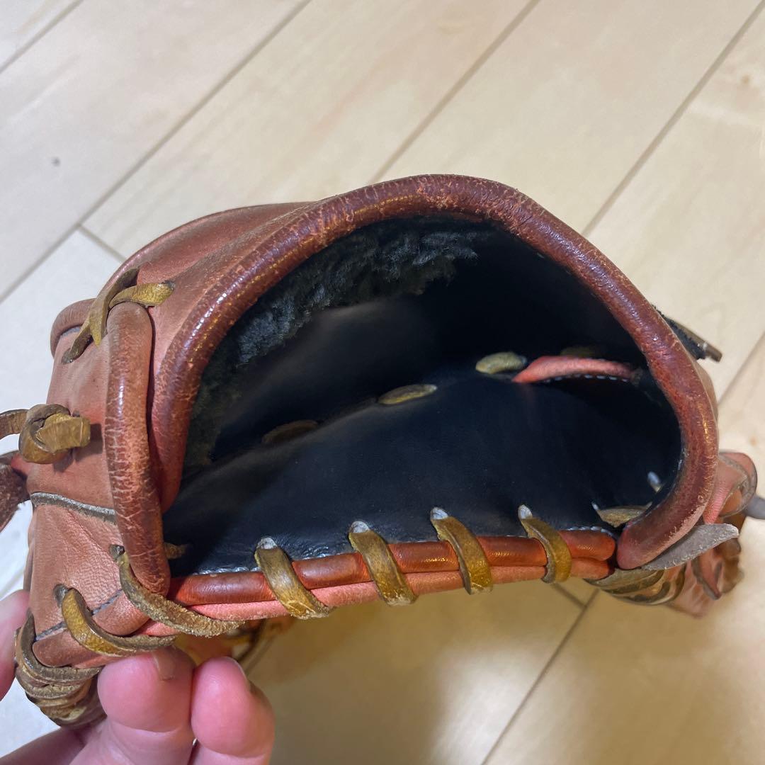 TAMAZAWA 硬式野球内野手用グラブ ブラウン